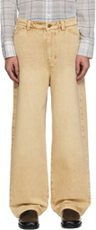 Carter Young Beige Big Ben Jeans