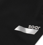 Soar Running - Compression Stretch-Jersey Running Tights - Black