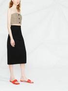 VICTORIA BECKHAM - Fitted Midi Skirt