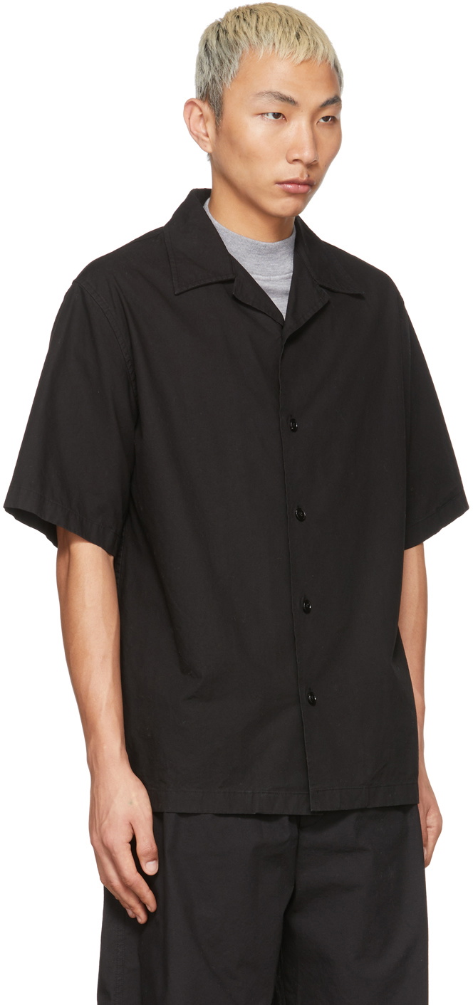 jil sander pocket detail canvas shirt