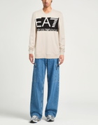 Ea7 Mens Sweatshirt in Beige