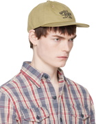 RRL Beige Ranch Logo Twill Ball Cap