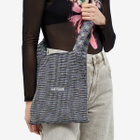 LASTFRAME Women's Colour Metallic Market Bag Medium in Multi