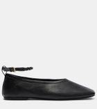 A.Emery Steele leather ballet flats