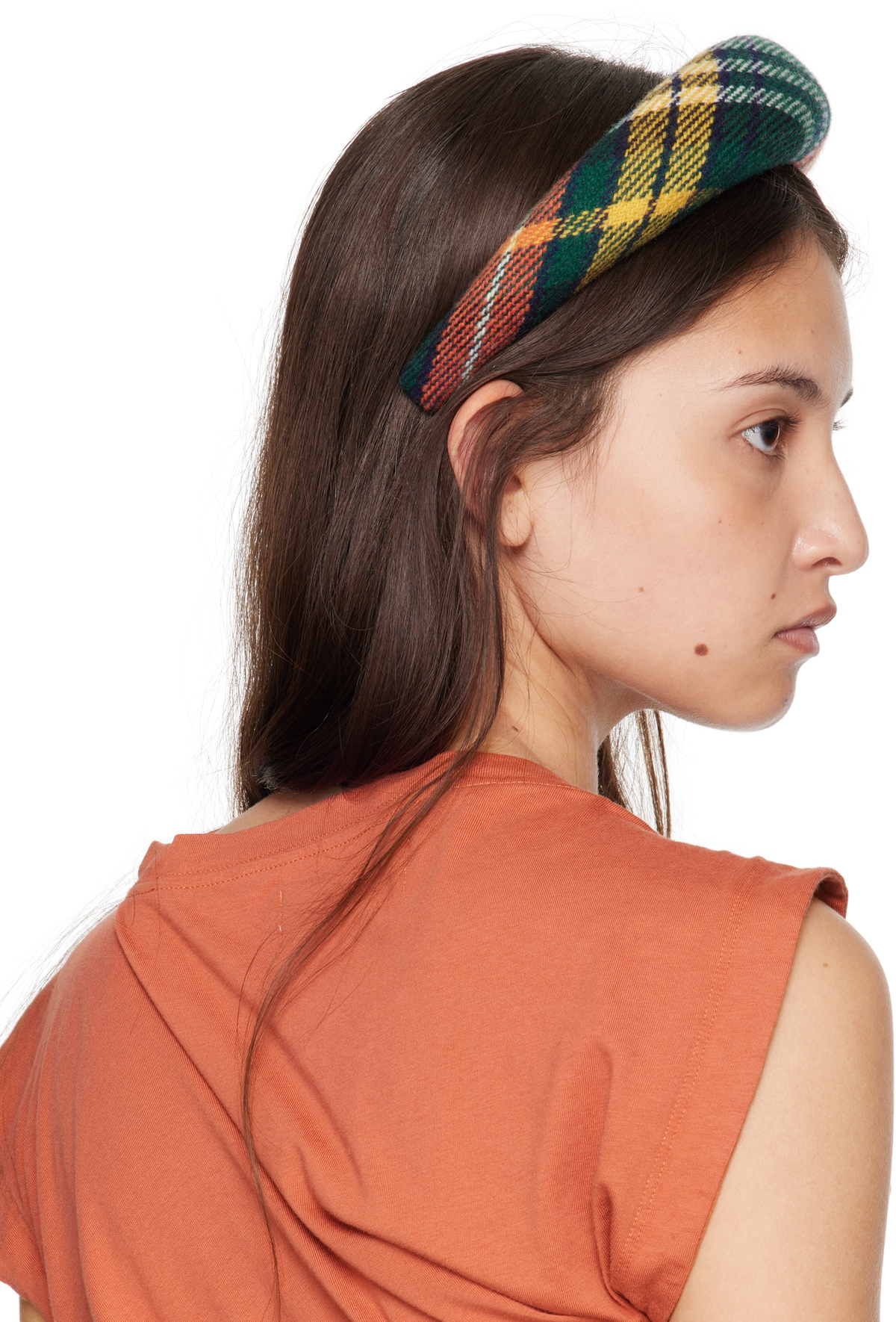 Vivienne Westwood Multicolor Recycled Wool Coat Headband Vivienne Westwood Multicolor Recycled Wool Coat Headband