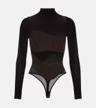 Wolford Shade semi-sheer bodysuit