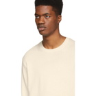 rag and bone Off-White Cashmere Haldon Contrast Sweater