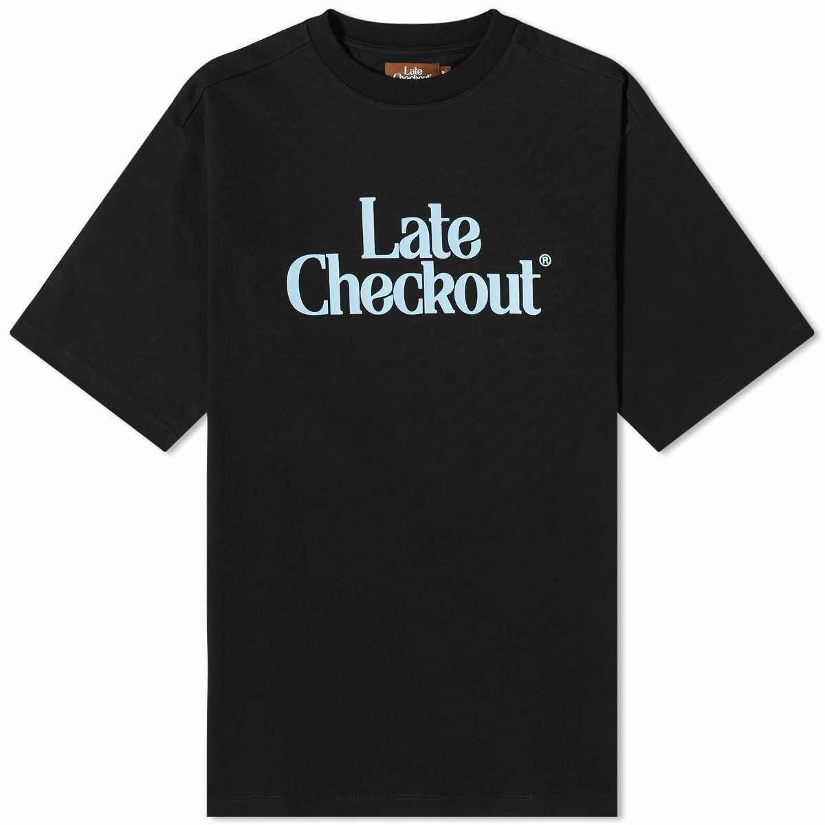 Photo: Late Checkout LC Logo T-Shirt in Black