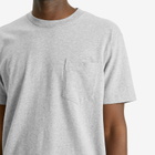 Lady White Co. Men's Balta Pocket T-Shirt in Heather Grey