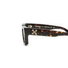 Off-White Sunglasses Virgil Sunglasses in Dark Havana/Bronze 