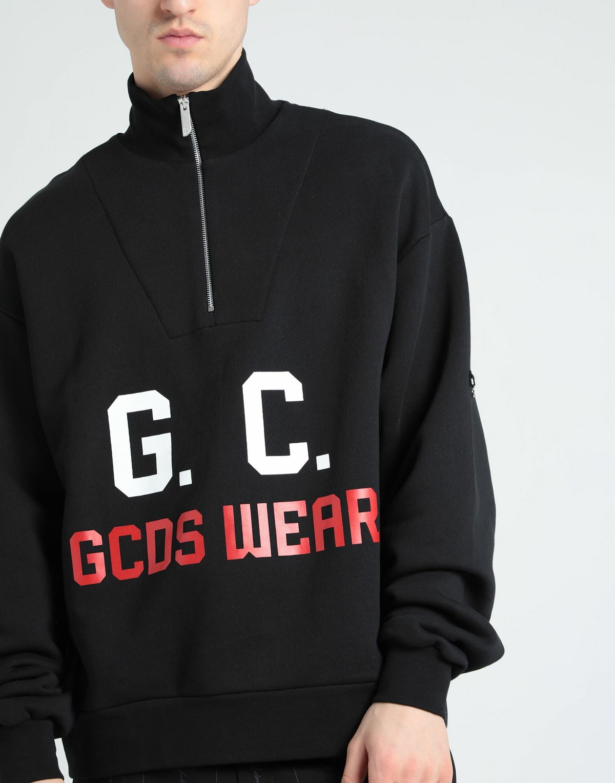 Gcds Mens Sweatshirt in Black