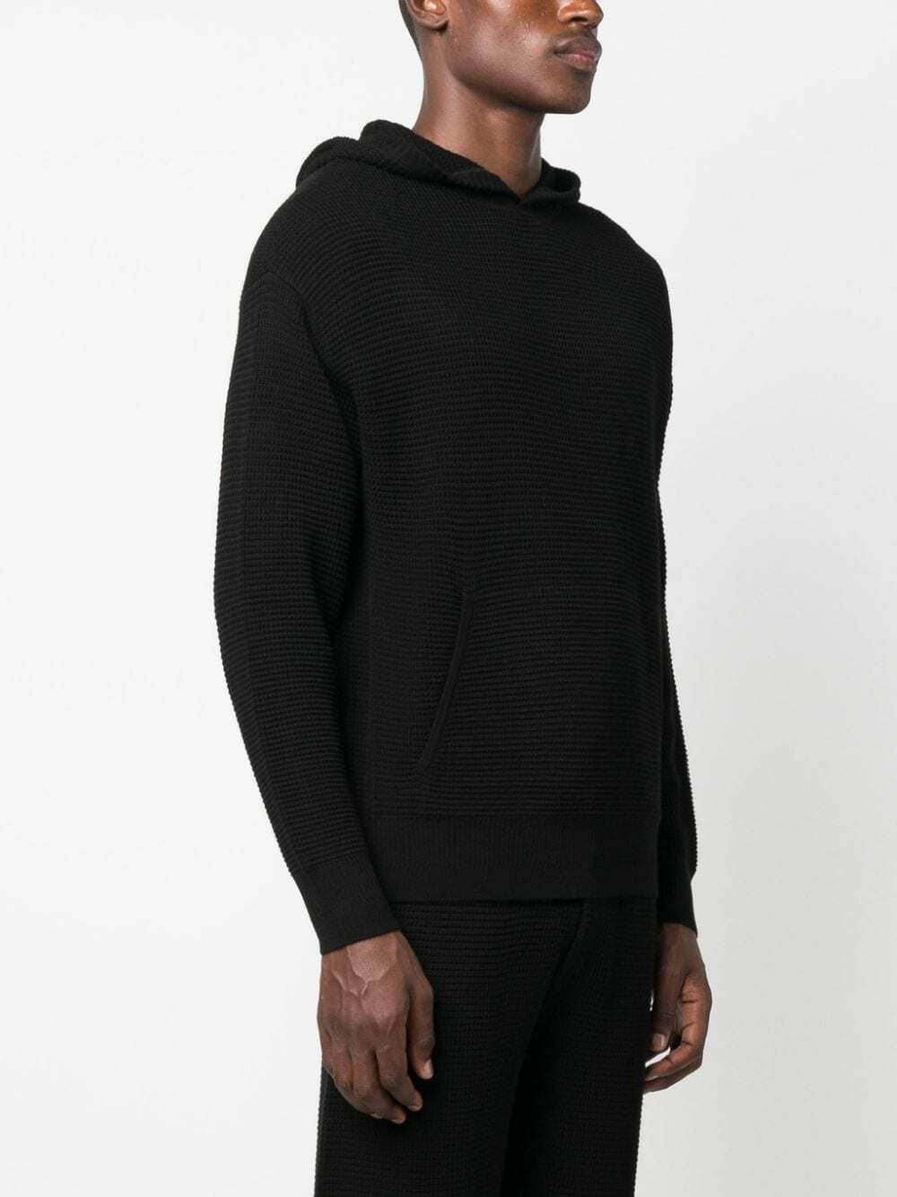 EMPORIO ARMANI - Knitted Hoodie