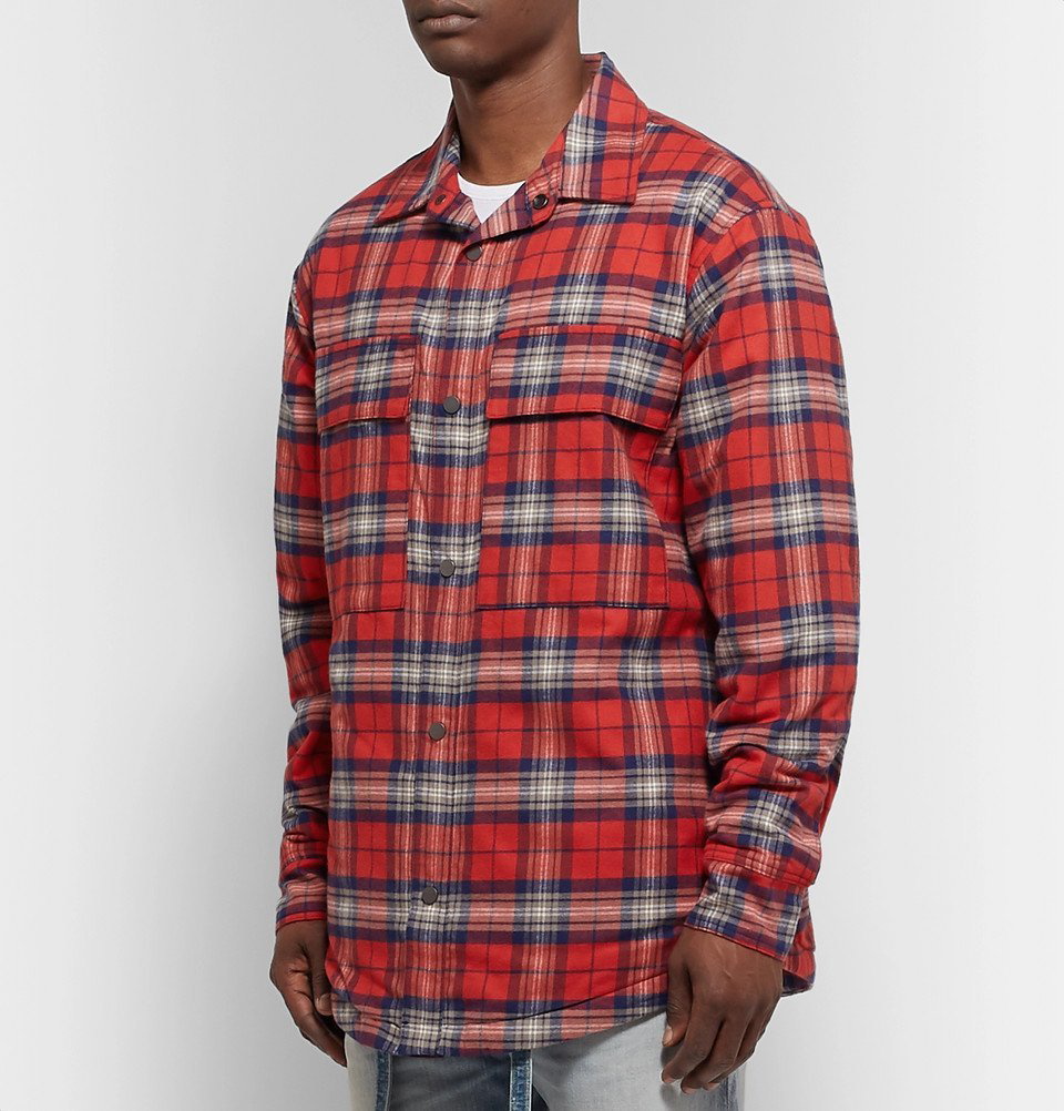 Fear of God Checked Cotton  Overshirt