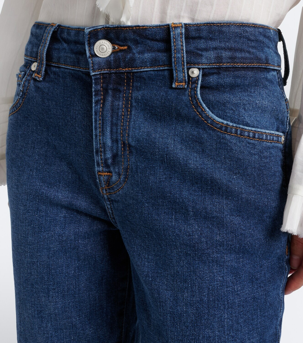 7 For All Mankind Calie straight jeans