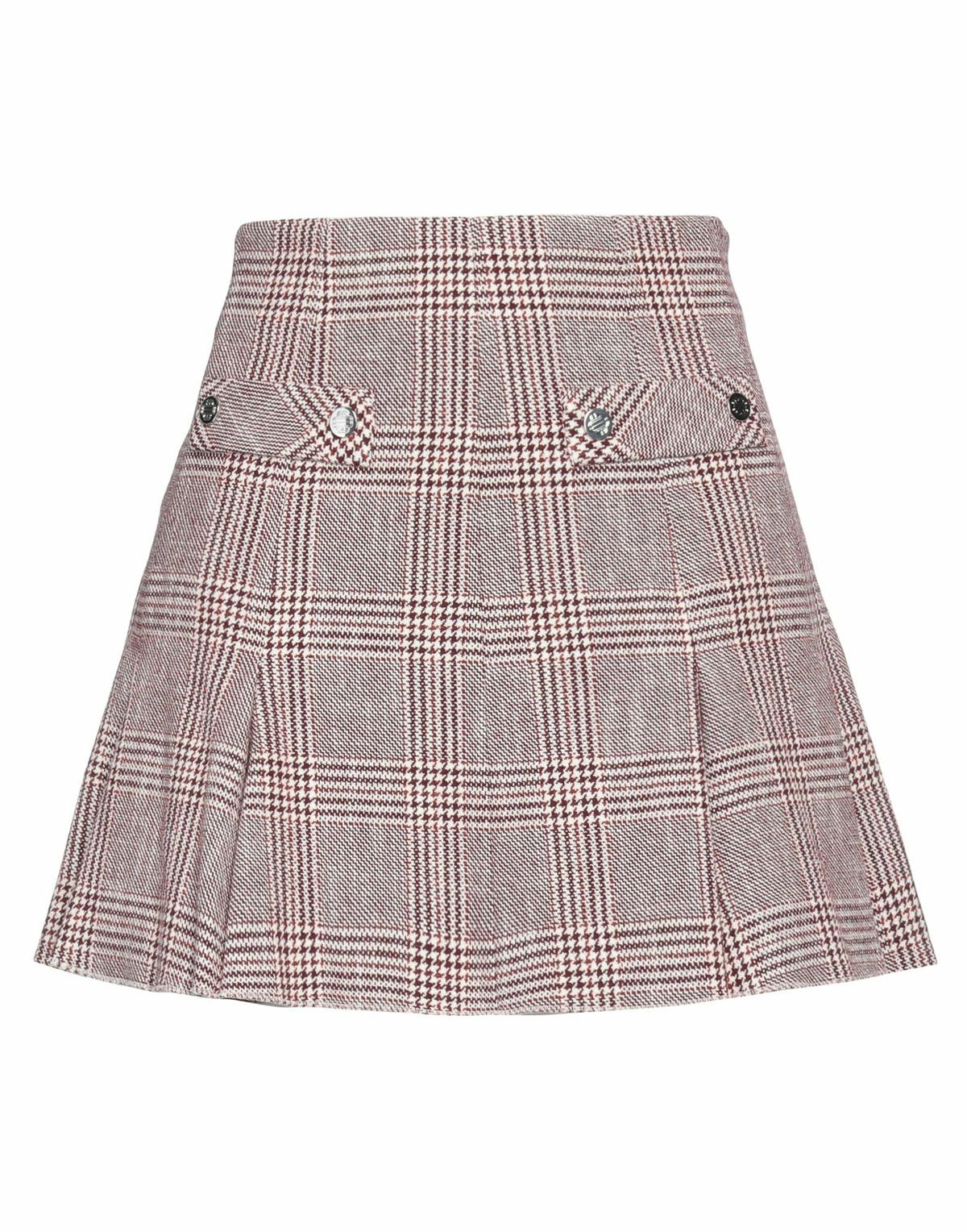 Maje Womens Mini skirt Burgundy