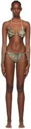 Serapis Khaki Let The Sea Resound And All That Is In It: Part 2 (Hippocampus) Bikini