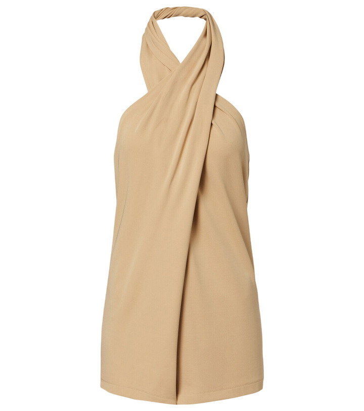 Photo: Toteme Halterneck jersey top