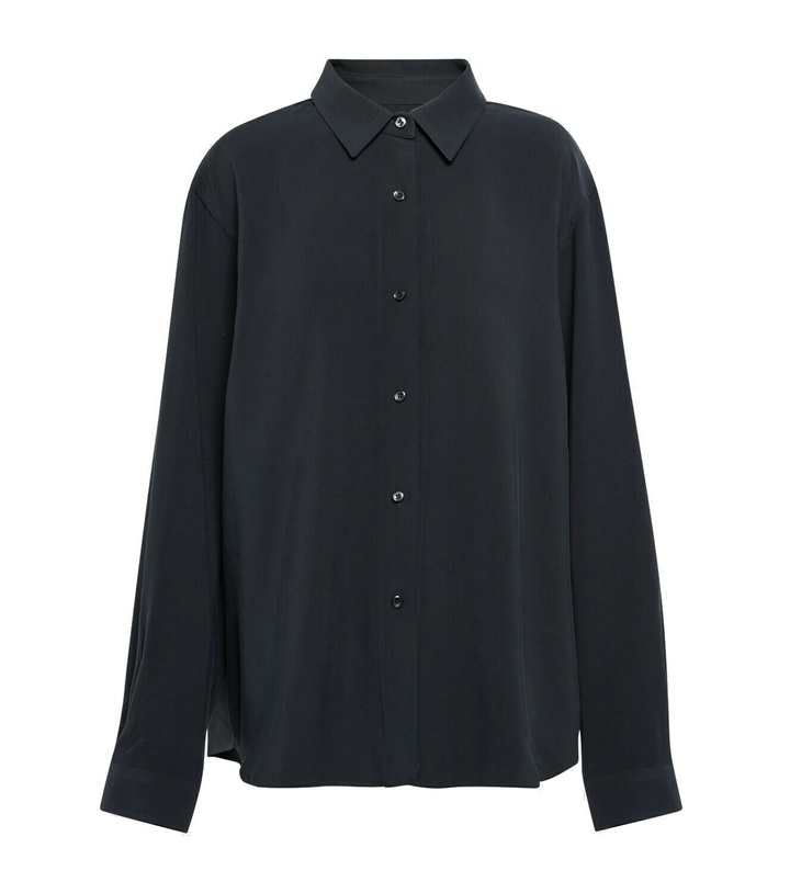 Photo: The Frankie Shop Lotta Fluid shirt