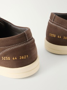Common Projects - Premium Skate Nubuck Sneakers - Brown