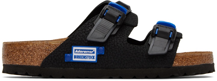 Photo: ADER error Black Birkenstock Edition Arizona Tech Sandals