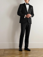 Ralph Lauren Purple label - Gregory Slim-Fit Satin-Trimmed Wool Tuxedo Jacket - Black