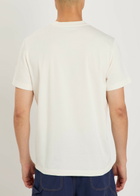 Moncler Embroidered Cotton T-shirt White