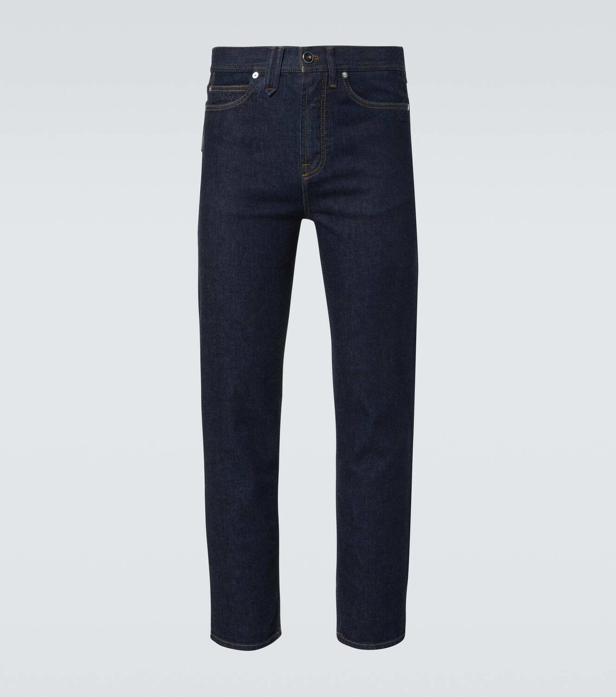 Brioni Mid-rise straight jeans
