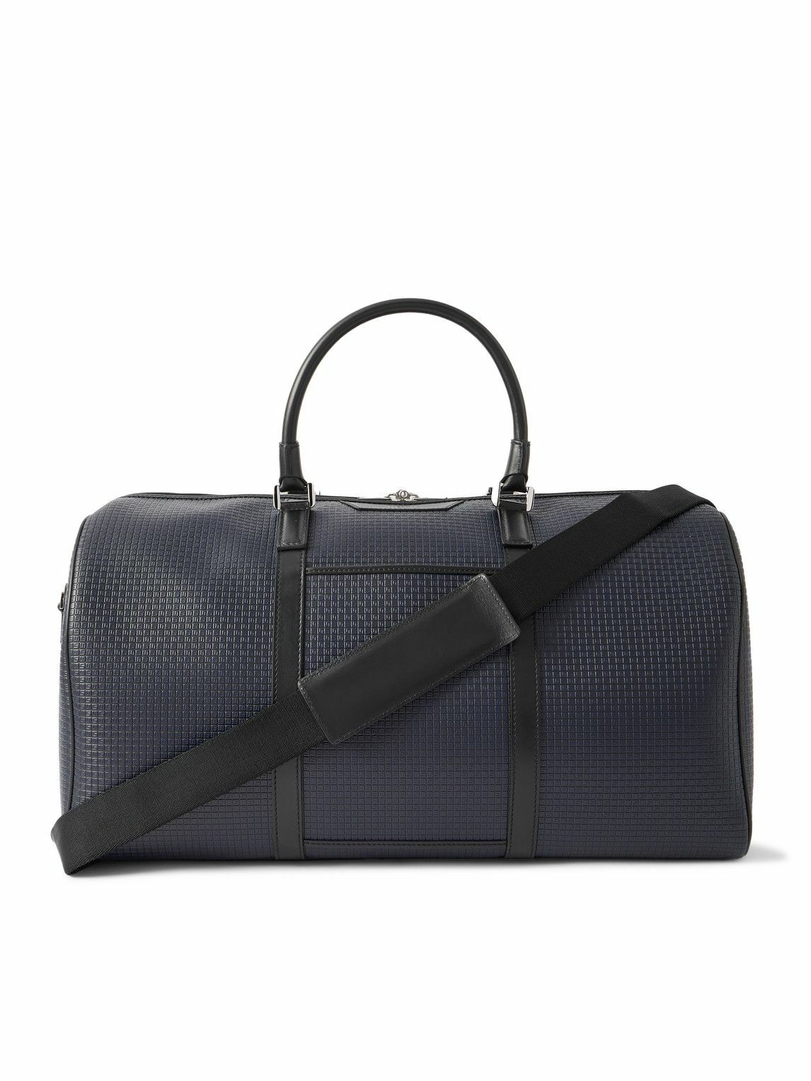Serapian - Leather-Trimmed Monogrammed Stepan Weekend Bag