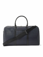 Serapian - Leather-Trimmed Monogrammed Stepan Weekend Bag