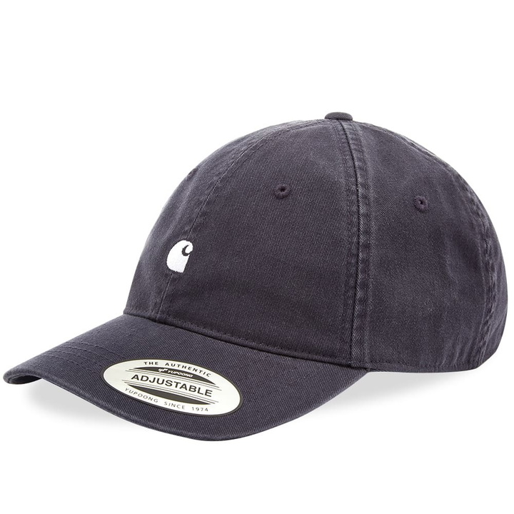 Photo: Carhartt Madison Logo Cap Dark Navy & White