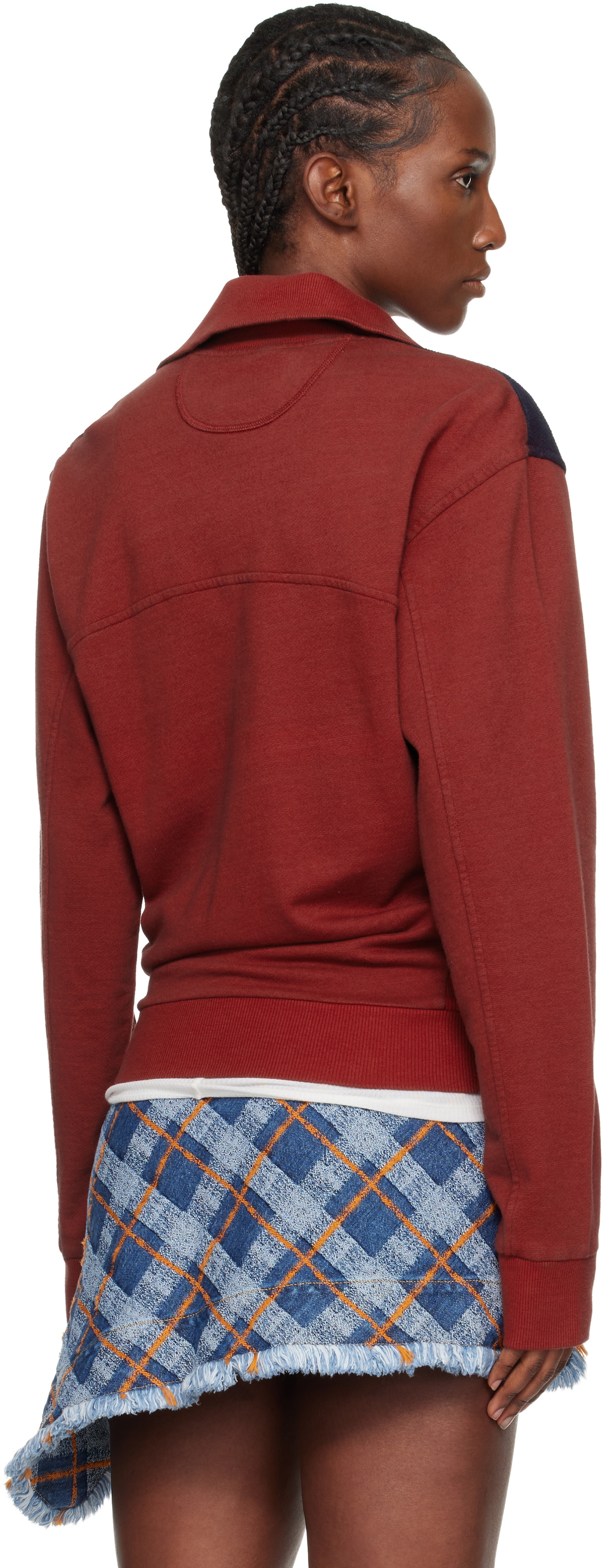 Vivienne Westwood Red & Navy Alien Track Jacket
