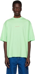 Marni Green Loose Fit T-Shirt