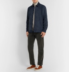 Loro Piana - Rain System Suede Shirt Jacket - Navy