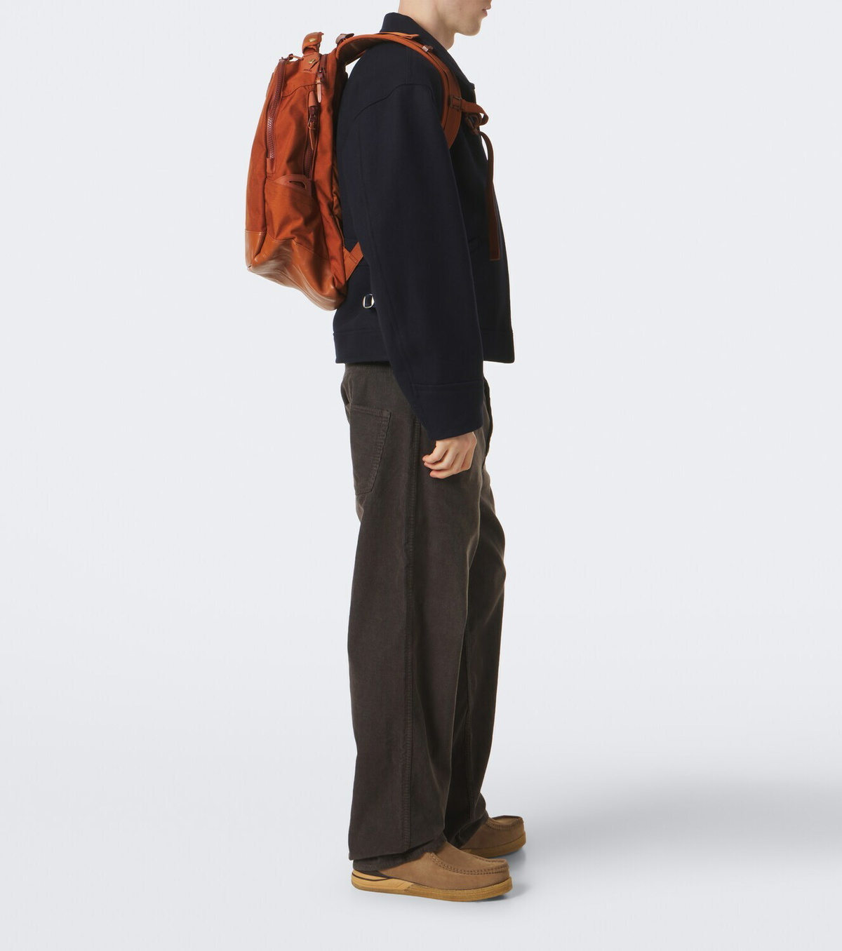 Visvim Condura leather-trimmed backpack
