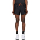 District Vision Black Track Shorts