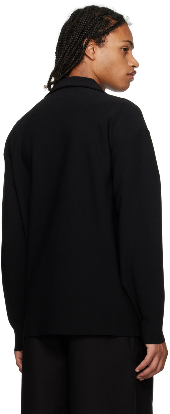 Birrot Black Point Collar Shirt