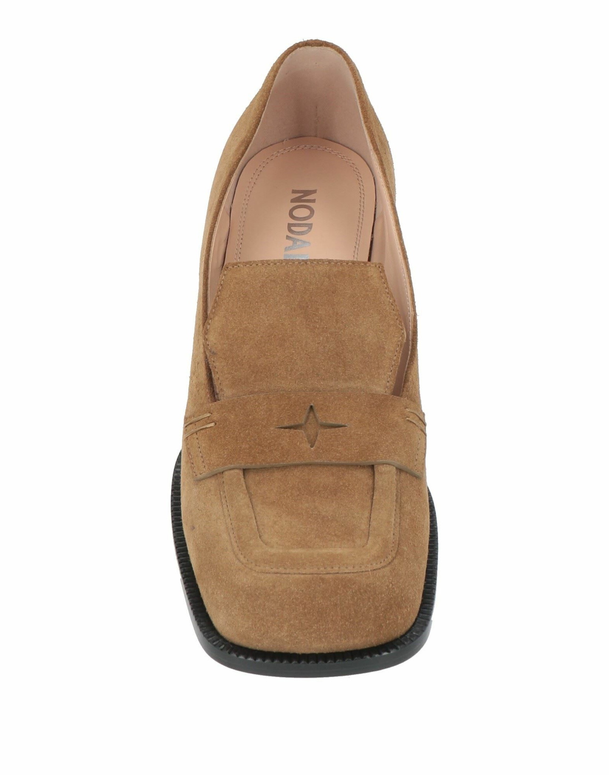Nodaleto Womens Loafers Khaki