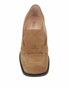 Nodaleto Womens Loafers Khaki