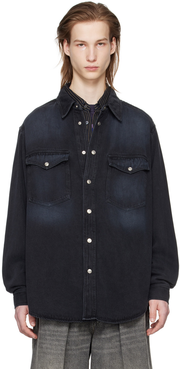 Isabel Marant Black Tailly Denim Shirt Isabel Marant