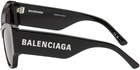 Balenciaga Black Cat-Eye Sunglasses