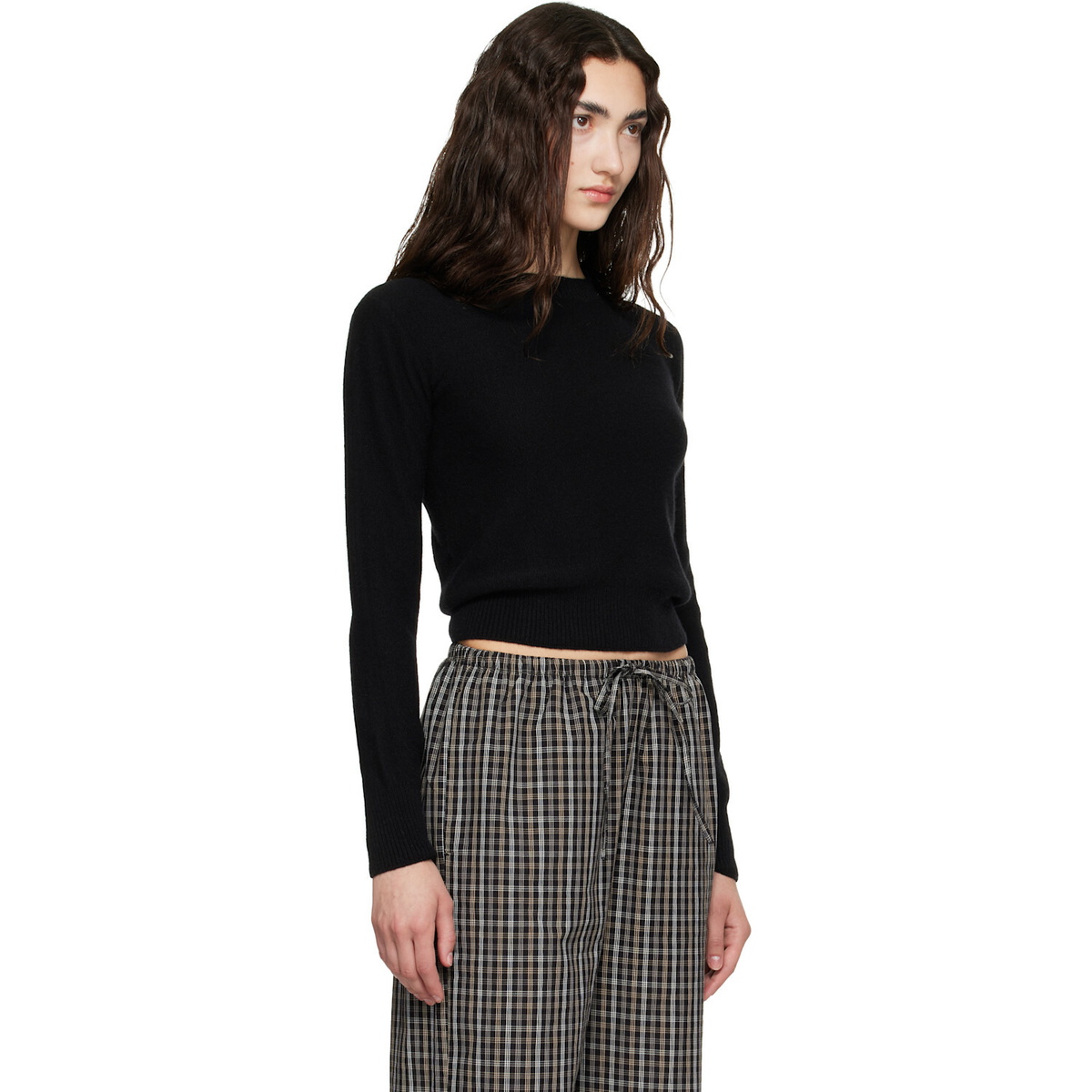 Baserange Black Tier Sweater