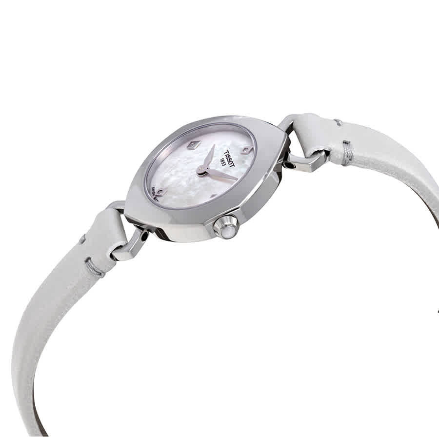 Tissot Femini-T Mother of Pearl Diamond Dial Ladies Watch T1131091611601