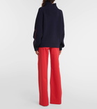 Victoria Beckham Oversized wool turtleneck sweater