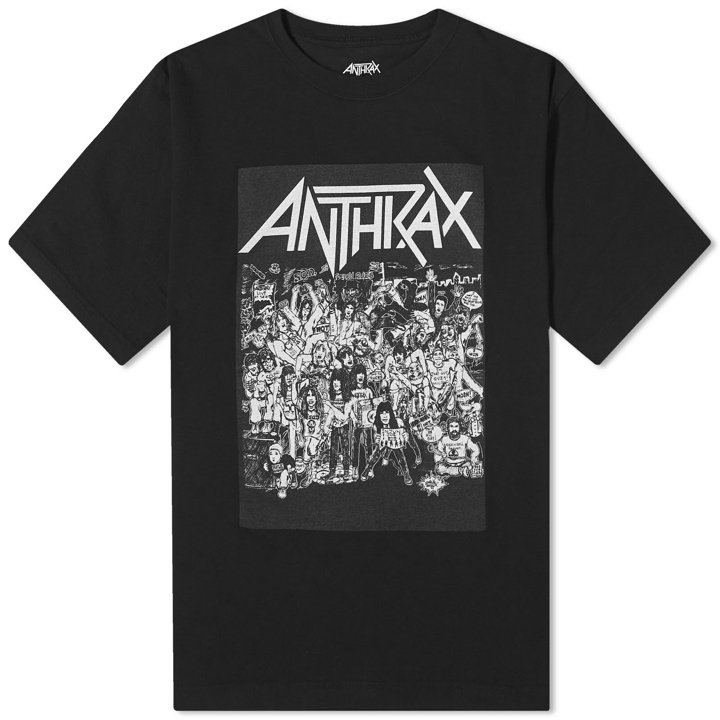 Photo: Neighborhood Men's Anthrax No Frills T-Shirt in Black