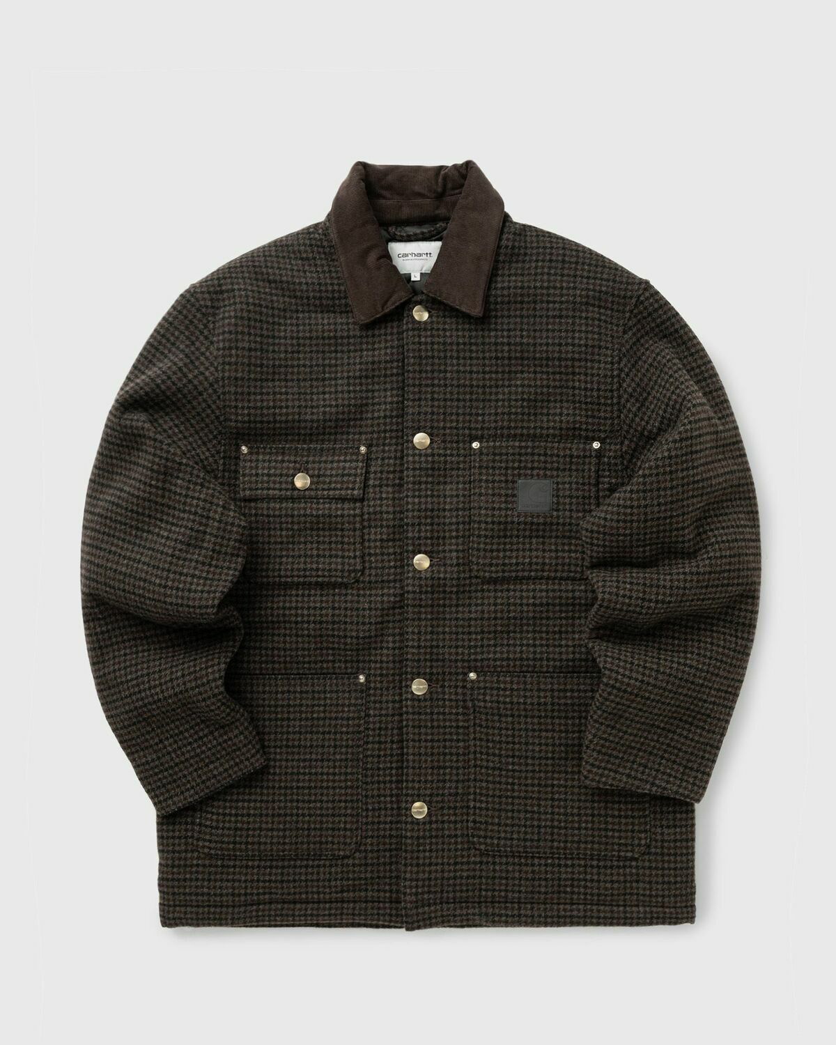 Carhartt WIP Lowis Chore Coat Brown Men Carhartt WIP