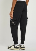 Moose Knuckles Hartsfield Tapered-leg Cotton Cargo Sweatpants Black