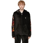 Doublet Black Chaos Embroidery Comfy Hoodie