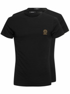 VERSACE UNDERWEAR Pack Of 2 Topeka Stretch Jersey T-shirts