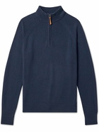 Sid Mashburn - Cashmere Half-Zip Sweater - Blue