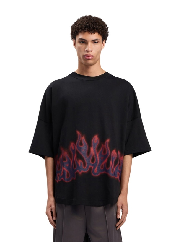 Photo: Palm Angels Flames Over T-Shirt
